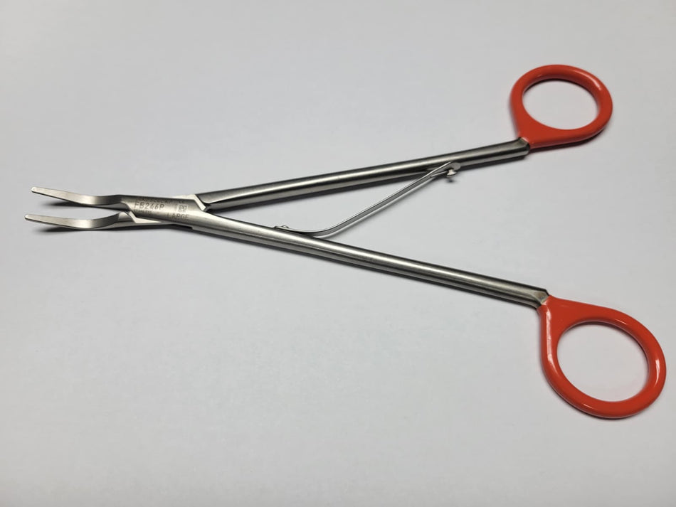 Clip Applier Forceps – Single-Fire, 25° Angled, 8", Size L, Reusable - Aesculap FB246R